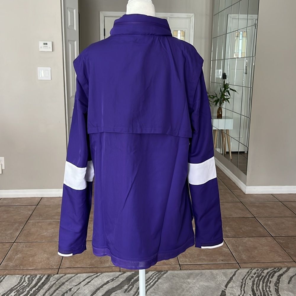 Nike Dry Women’s Purple Full Zip Jacket - Picture 4 of 14